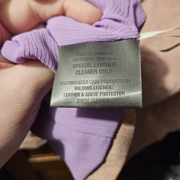 NWT Peach Wilson's Leather Suede Jacket - Picture 4 of 6